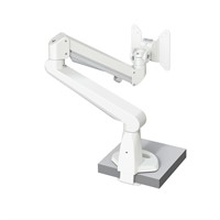 Elevate Monitor Arm 50 - 3-8 kg, gasfjädrad, vit